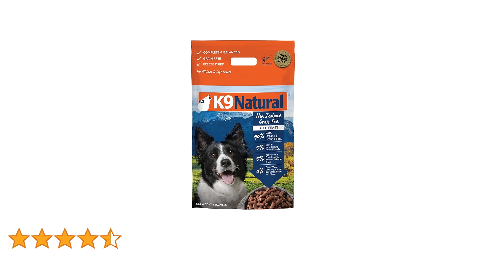 K9ナチュラル　ケーナインナチュラル ビーフフィースト1.8kg K9ビーフ・フィースト｜ドッグフード｜K9ナチュラル公式通販サイト